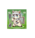 ラクロスを楽しむ！アルパカLINEスタンプ2（個別スタンプ：11）