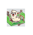 ラクロスを楽しむ！アルパカLINEスタンプ2（個別スタンプ：16）