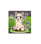 ラクロスを楽しむ！アルパカLINEスタンプ2（個別スタンプ：24）