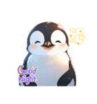 つぶらなペンギン（個別スタンプ：5）