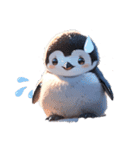 つぶらなペンギン（個別スタンプ：10）