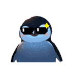 つぶらなペンギン（個別スタンプ：15）