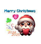 Merry Christmas2024 2025（個別スタンプ：7）