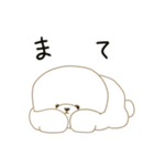 でか丸プードルの日常スタンプ（個別スタンプ：17）