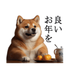 【冬・年末年始】肥犬（個別スタンプ：40）