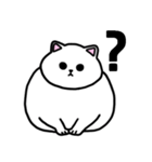 かわいい太った猫の日常（個別スタンプ：13）