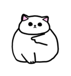 かわいい太った猫の日常（個別スタンプ：14）