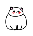 かわいい太った猫の日常（個別スタンプ：17）