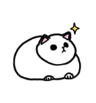 かわいい太った猫の日常（個別スタンプ：24）