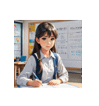 学校のあの子（個別スタンプ：14）