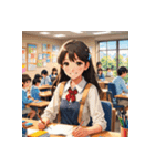 学校のあの子（個別スタンプ：25）