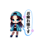 日常で使えるスタンプ✳︎kpop女子（個別スタンプ：10）