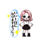 日常で使えるスタンプ✳︎kpop女子（個別スタンプ：11）