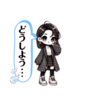 日常で使えるスタンプ✳︎kpop女子（個別スタンプ：17）