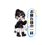日常で使えるスタンプ✳︎kpop女子（個別スタンプ：22）