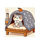 こたつねこスタンプ（個別スタンプ：8）