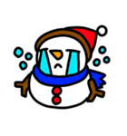 雪だるま「花吉」のLINEスタンプ（個別スタンプ：8）