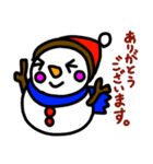 雪だるま「花吉」のLINEスタンプ（個別スタンプ：26）