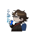 シロコガさん（個別スタンプ：3）