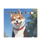 パンダと犬の面白スタンプ（個別スタンプ：25）