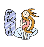 前向きな名画たち☆pocaママ（個別スタンプ：9）