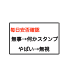 安否確認メッセージ（個別スタンプ：8）