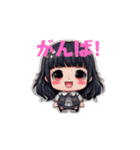 かわいい前向きスタンプ（個別スタンプ：7）