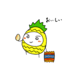 パイナポースタンプ3（個別スタンプ：4）