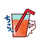しろねこみーたん3 お菓子編（個別スタンプ：36）