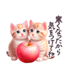 冬 年末年始 毎日使える ねこ 日常（個別スタンプ：25）