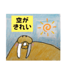 セイウチ達の生活（個別スタンプ：6）