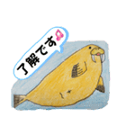 セイウチ達の生活（個別スタンプ：8）