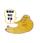 セイウチ達の生活（個別スタンプ：36）