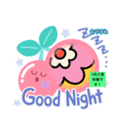 花をアレンジした挨拶LINEスタンプ、yamami（個別スタンプ：6）