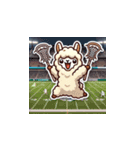 ラクロスを楽しむ！アルパカLINEスタンプ4（個別スタンプ：2）