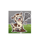 ラクロスを楽しむ！アルパカLINEスタンプ4（個別スタンプ：5）