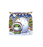 クリスマスどうぶつスタンプ4（個別スタンプ：6）