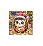クリスマスどうぶつスタンプ4（個別スタンプ：7）