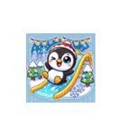 クリスマスどうぶつスタンプ4（個別スタンプ：14）