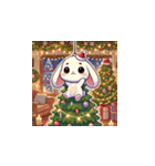 クリスマスどうぶつスタンプ4（個別スタンプ：17）