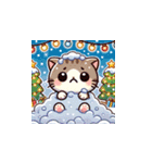 クリスマスどうぶつスタンプ4（個別スタンプ：18）