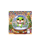 クリスマスどうぶつスタンプ4（個別スタンプ：19）