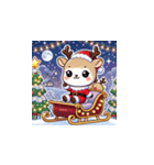クリスマスどうぶつスタンプ4（個別スタンプ：23）