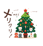 天使うさぎ日常使い＆X'masスタンプ（個別スタンプ：21）