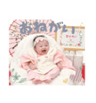 花から生まれた花ちゃん（個別スタンプ：4）