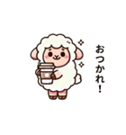 迷えるひつじの日常（個別スタンプ：4）