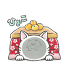 寒いのは、嫌いな猫（個別スタンプ：5）
