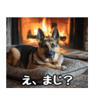 だら犬(だらだらしてる犬)（個別スタンプ：16）