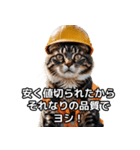 【ヨシ！】現場仕事/猫/ねこ/ネコ（個別スタンプ：35）