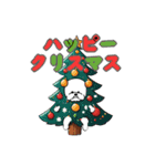 ビションフリーゼクリスマスバージョン（個別スタンプ：5）